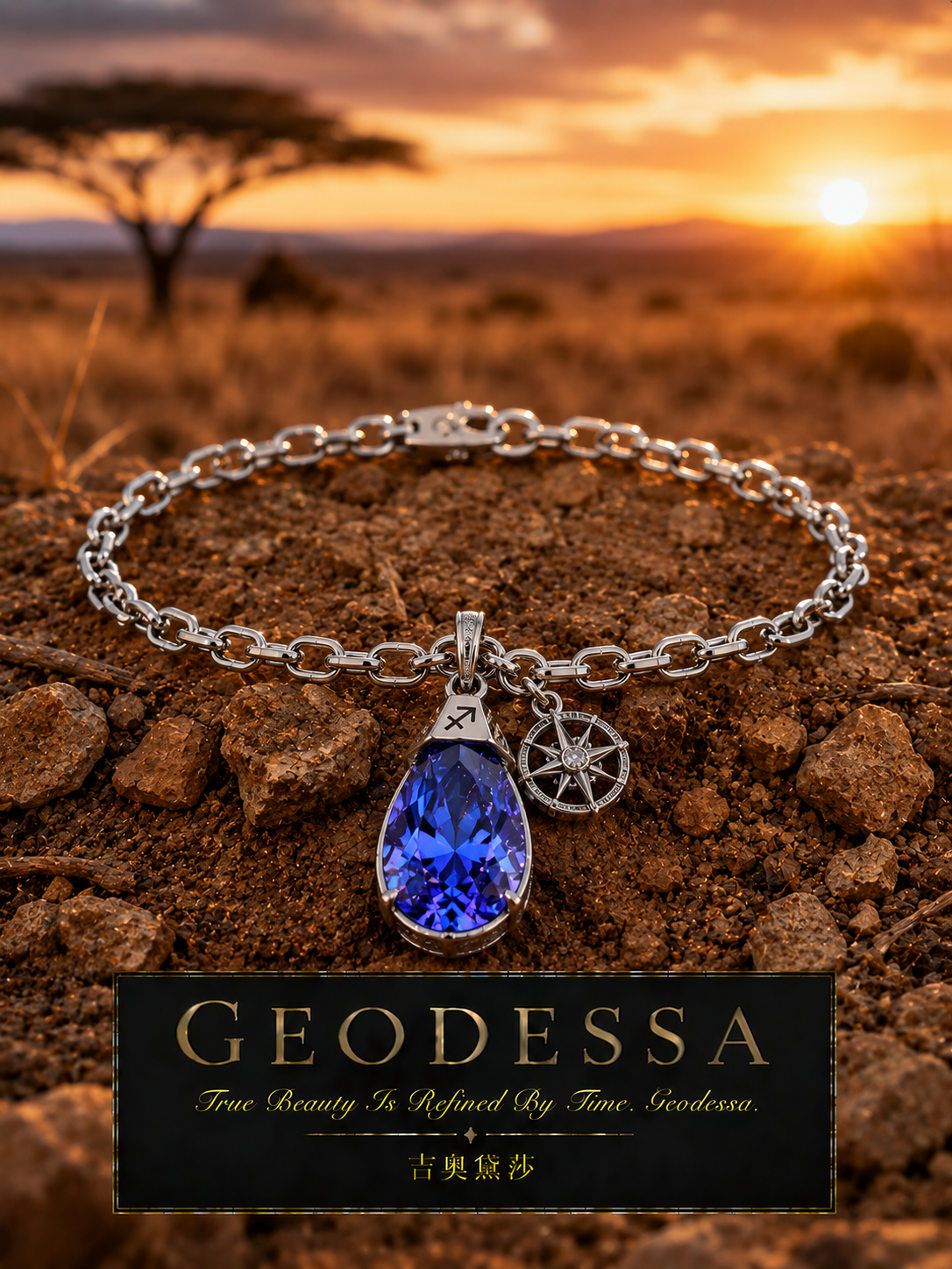 Sagittarius Collection jewelry detail